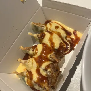 BBQ Cheese Gyoza