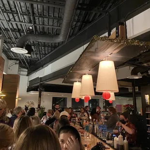 Bar area for a special event