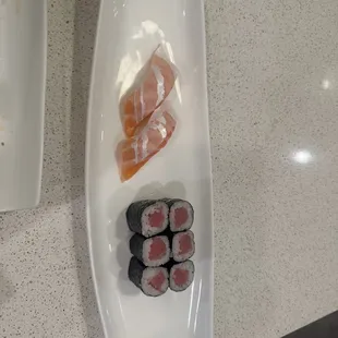 Fatty tuna belly, tuna roll