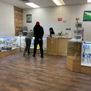 Bud show room.