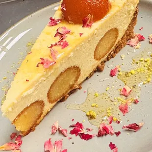 Gulab jamun cheesecake