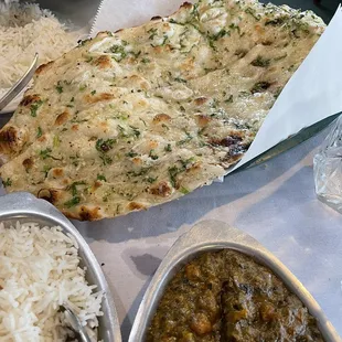 3. Garlic Naan