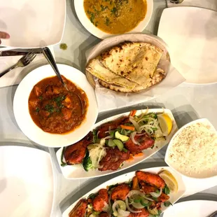 Paneer Naan Goa Coconut Curry Tikka Masala Chicken Tikka Tandoori Chicken