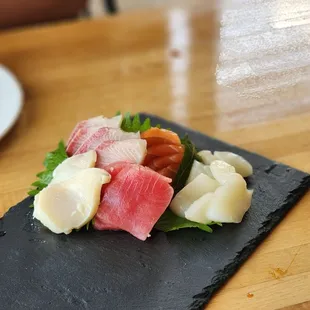 sashimi, sushi and sashimi, sushi, food