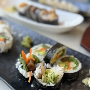 sushi and sashimi, food, sushi, sashimi