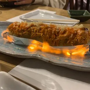 Volcano roll