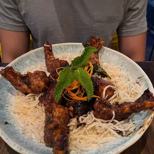 Singapore Black Pepper Prawns