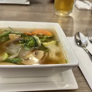 16. Small Tom Yum Soup