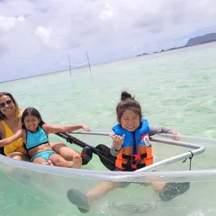 Clear Canoe...so cool brah