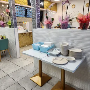 Utensil area