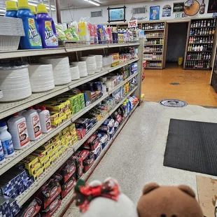 Paper goods, charcoal, etc.