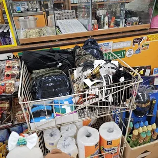 Jewelry, fanny packs, hair accessories, and...