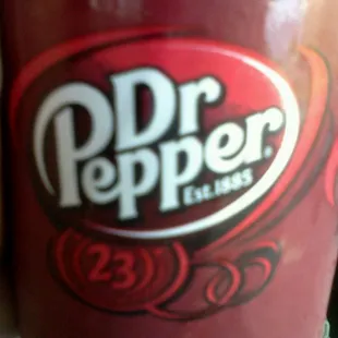 a dr pepper drink