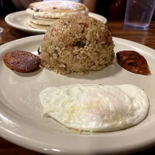 Fried Rice with One Egg