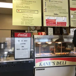 a man standing in front of the counter