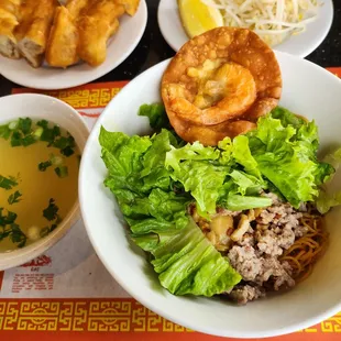 Wonton Noodle soup dried version.