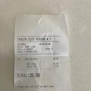 Were told $2.50 a bun, but the bill magically became $3.00 a bun . Once we discovered the diff.  the run  began... so comical;(