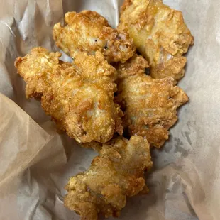 ried chicken nuggies