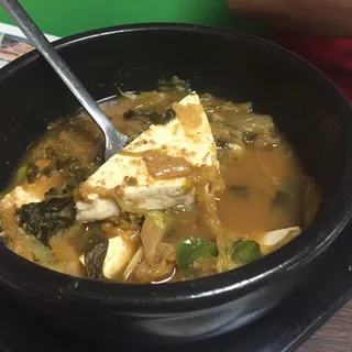 Dinner Soybean Paste Stew Soup