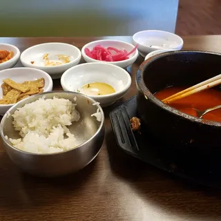 Dinner Spicy Shredded Beef Soup