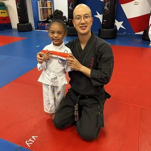 Master Kang! The best master who's helped my daughter grow so much in confidence and discipline