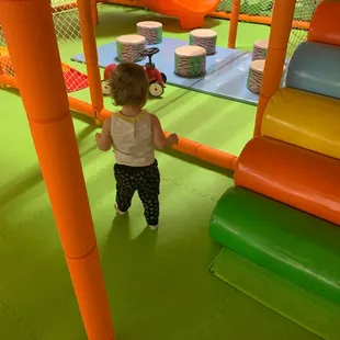 Exploring the floor play areas