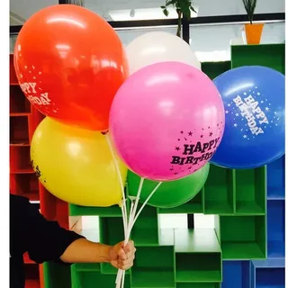 12 Balloon Stick Bouquet