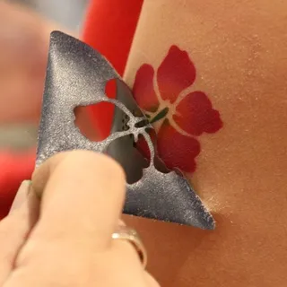 Airbrush Temporary Tattoo
