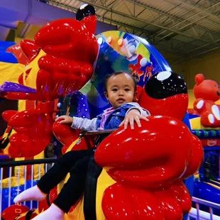 One of the baby rides