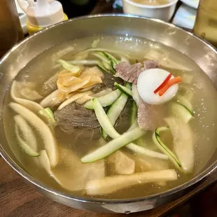 Mul-Naengmyeon cold summer noodles