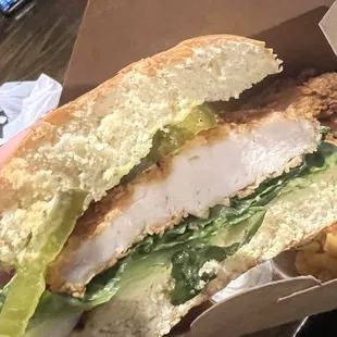 Chicken sandwich