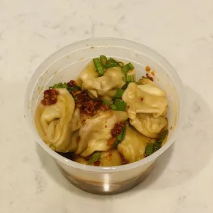 Spicy Tangy Dumpling Szechuan Style