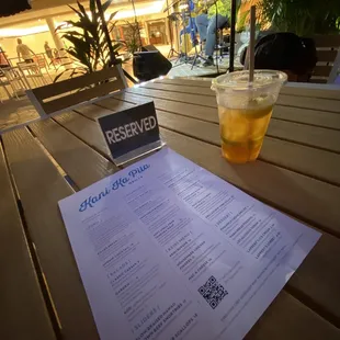 Newly renovated not fully complete yet but it&apos;s beautiful &amp; New menu