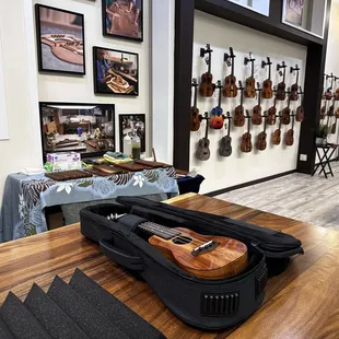 The koa soprano ukulele I selected