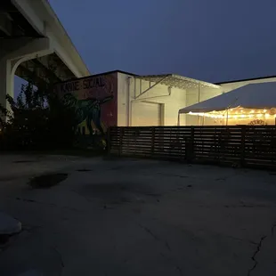 Outside area