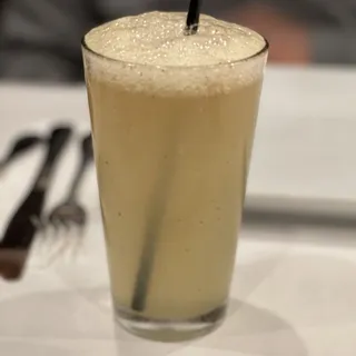 Fresh Ginger with Lemon Soda