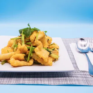 Deep Fried Fish Fillet Szechuan Style
