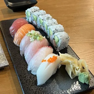 Nigiri Sushi Sampler 6 pieces
