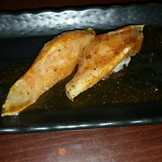 Cajun albacore sushi