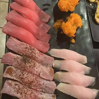 Yellow tail sashimi