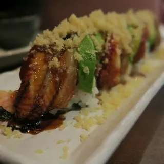 Crunch Dragon roll