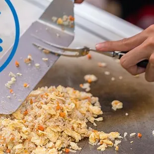 We only use sushi grade rice for ours restaurant.