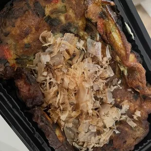 Seafood pancake