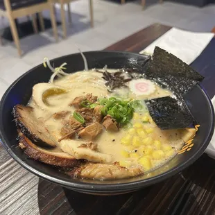 The variety of meats in this ramen elevates the dish!