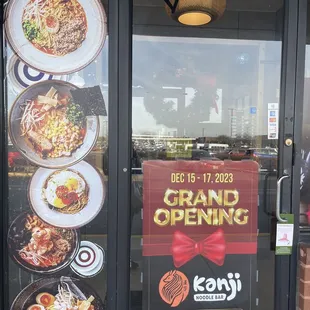 grand opening