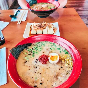Spicy Miso &amp; Kanji Ramen &amp; fried Tofu