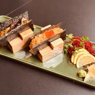 sushi and sashimi, food