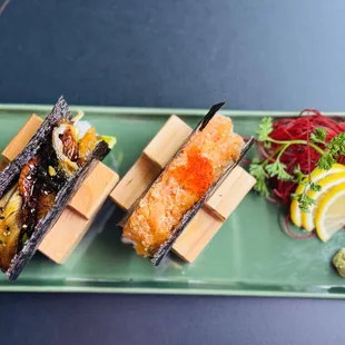 sushi, food, sashimi, sushi and sashimi