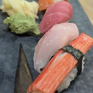 Assortment of sushi I ordered