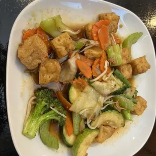 Pad Pak with tofu